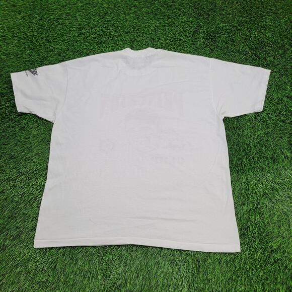 Vintage 90s Princeton Baseball Shirt L/XL 23x27 Babe-Ruth Camp - Picture 2 of 14